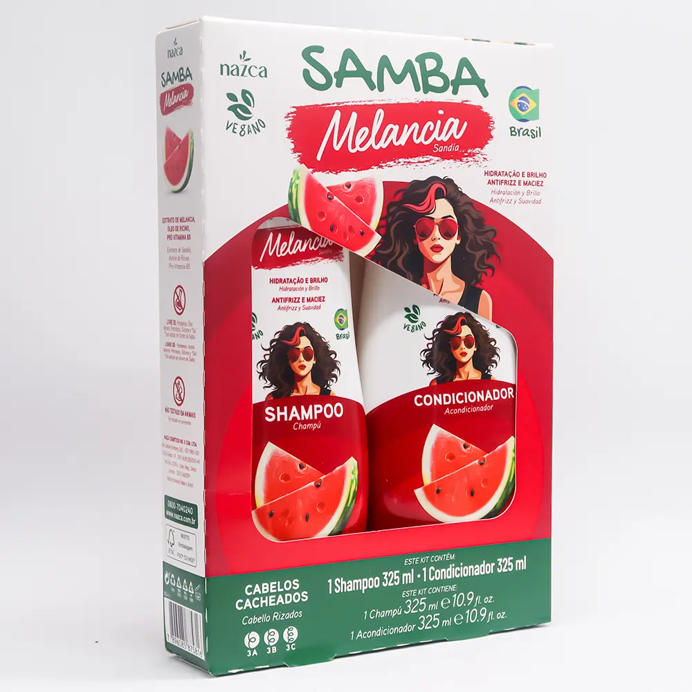 SET CAPILAR SAMBA 325ML MELANCIA 2PZA (E)