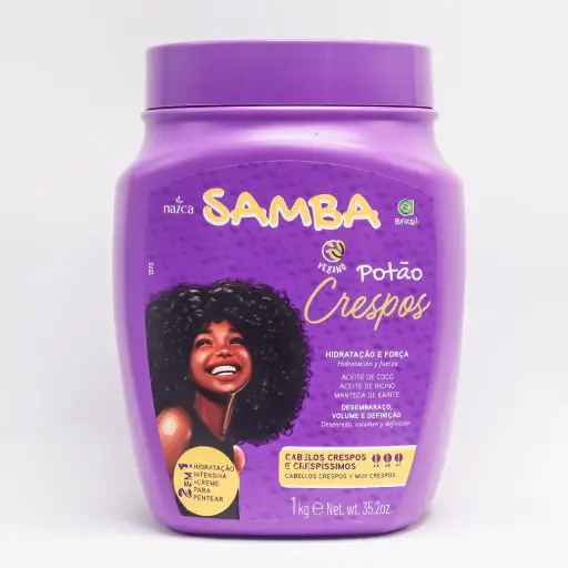 [7896085874659] TRAT-SAMBA 1KG 2 EN 1 CRESPOS