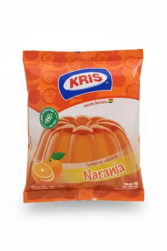 Gelatina Kris con sabor a Naranja