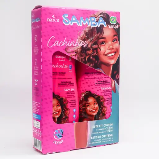 SET CAPILAR SAMBA 325ML KIDS CACHINHOS 2PZA (E)