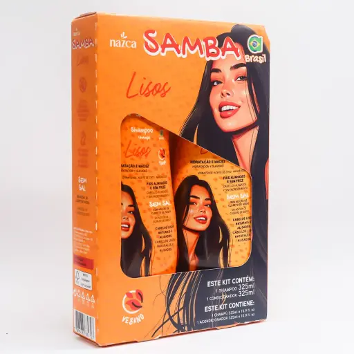 SET CAPILAR SAMBA 325ML LISOS 2PZA (E)
