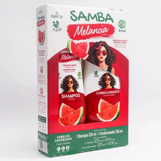 SET CAPILAR SAMBA 325ML MELANCIA 2PZA (E)