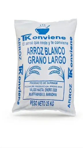 Arroz Tkonviene 25Kg